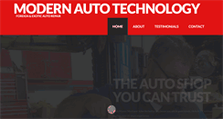 Desktop Screenshot of modernautotechnology.com