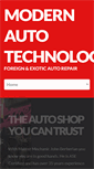 Mobile Screenshot of modernautotechnology.com